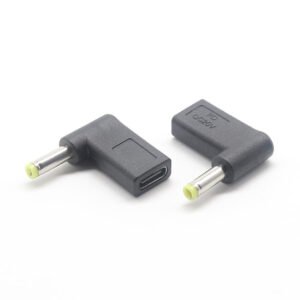 PD USB-C Female to DC Jack Converter – 19V / 19.5V / 20V Adapter for Laptop Charging via PD Charger