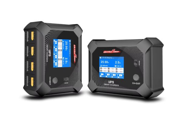 H2623192dbe2041559fc1621584b7ebc0B.jpg Ultra Power UP9 200W Smart Balance Charger – Four Channel Battery Charger AC 100W / DC 200W Dual Input