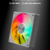 UpHere 5V 3-PIN ARGB 120mm PWM PC Case Fans – Quiet Cooling, 1650 RPM