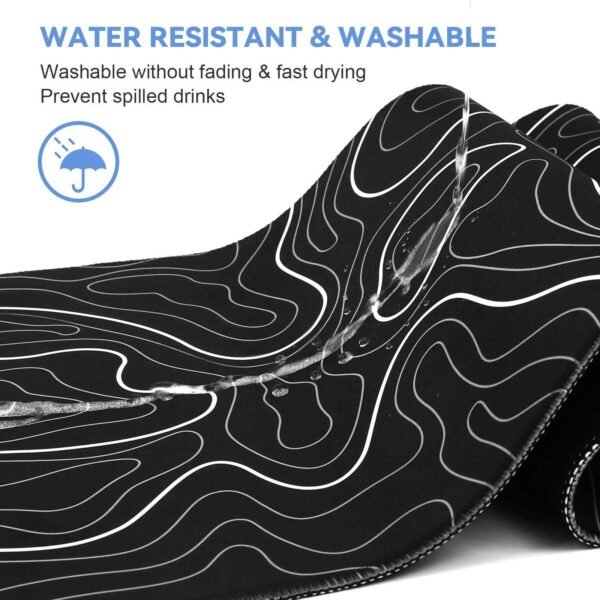 Customizable XXL Gaming Mouse Pad – Personalized Large Waterproof Desk Mat with Non-Slip Rubber Base