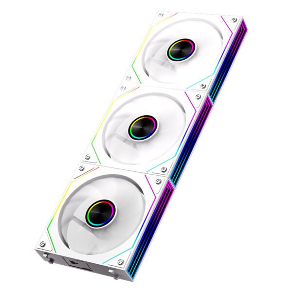 ZeroMaster 3-in-1 RGB PC Cooling Fan – ARGB Splicing Building Block for Gaming & Office Computer Cases