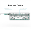 OEM 68-Keys Wired RGB Mechanical Gaming Keyboard – Compact Layout, NKRO, USB Type-C, Magnetic Base