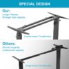 He1b4c9fea1ac4decb58de4818447f77dx.jpg 120×60 Modern Electric Standing Desk – Extendable Ergonomic Sit-Stand Desk with Motorized Height Adjustment & Keyboard Tray