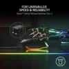 Razer Basilisk V3 Customizable Ergonomic Gaming Mouse – Fastest Switch & Chroma RGB Lighting