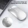 D Rechargeable Wireless Mouse – 2.4GHz USB Receiver Optical Adjustable Silent Mouse for PC & Laptop