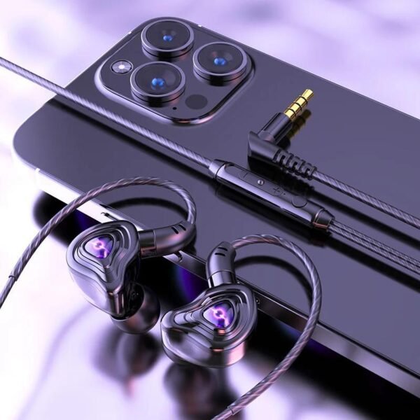 9D Super Bass Wired In-Ear Headset with HD Microphone 3.5mm Earphones