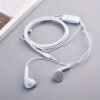 3.5mm Wired Earbuds with Microphone Comfortable Stereo Earphones for Calls & Music