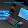 2504079424cdabe0f0915be9fbb34206.jpg Ultra-Slim Backlit Wireless Keyboard and Mouse Set for iPad Android Windows Tablet Phone