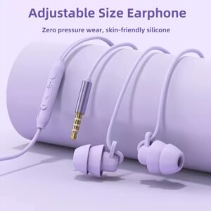 ASMR Noise-Cancelling Wired In-Ear Earphones with Noise Reduction