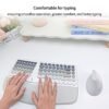 MOFII BOMI Wireless Keyboard and Mouse Combo 2.4G Stable Connection for Office & Home