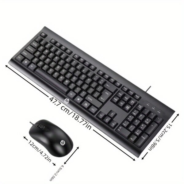 502eaec4-b756-456e-8739-d116ebfe8bb5.jpg HP KM100 Wired Keyboard & Mouse Combo Set with USB Interface Ergonomic Design