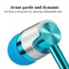 3.5mm HiFi Stereo Wired In-Ear Earphones Noise Cancelling Sports Music Headphones
