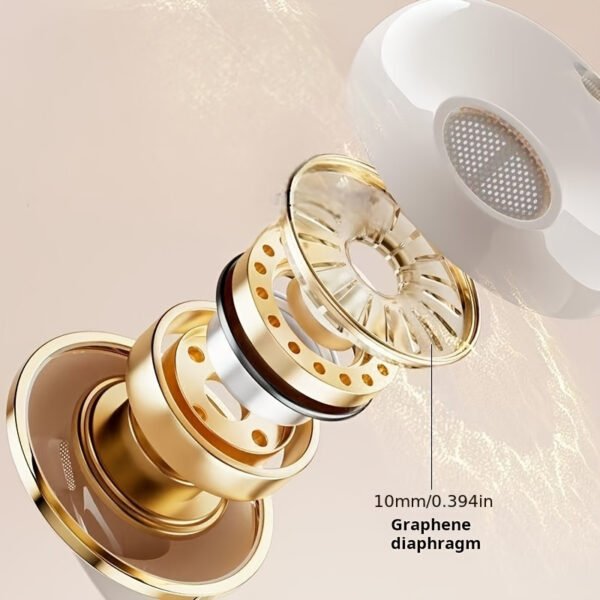 Wired Headphones with Microphone Stereo Over-Ear Headset for Music & Calls