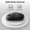 Cimetech Wireless Computer Mouse Portable Ergonomic Optical Mouse for Laptop PC
