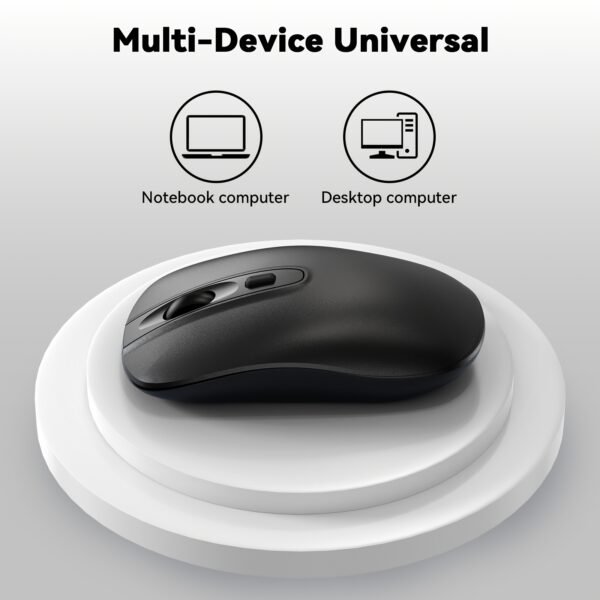 Cimetech Wireless Computer Mouse Portable Ergonomic Optical Mouse for Laptop PC