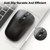 Cimetech Wireless Computer Mouse Portable Ergonomic Optical Mouse for Laptop PC
