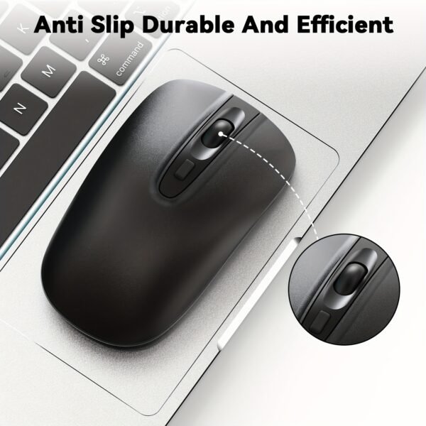 Cimetech Wireless Computer Mouse Portable Ergonomic Optical Mouse for Laptop PC