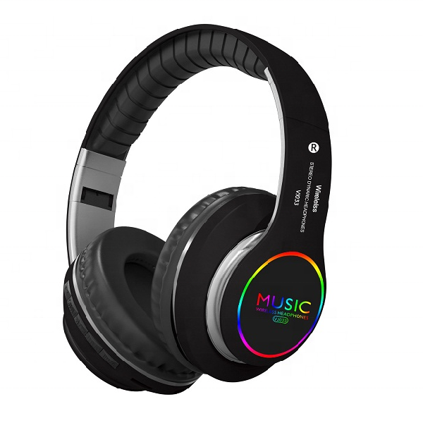 Professional Custom Wireless Stereo Headphones – Gaming Headset with Microphone for Computer, Earbuds Style