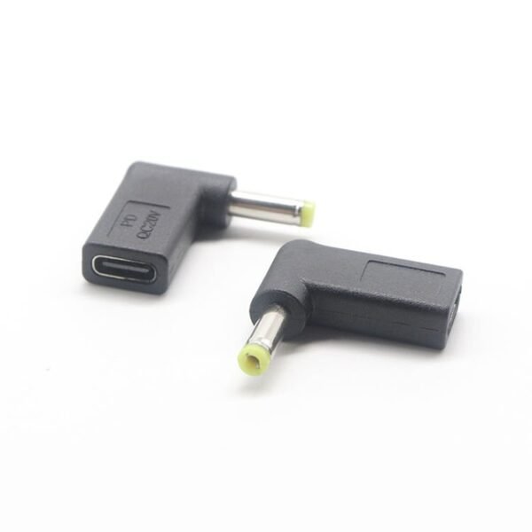 PD USB-C Female to DC Jack Converter – 19V / 19.5V / 20V Adapter for Laptop Charging via PD Charger