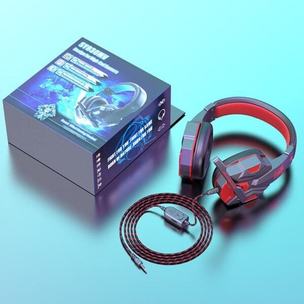 SY830mv Gaming Headset with Mic – High-Quality Bass 3D Stereo Headphones for PC & PS4