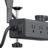Heea69b1bca6b4546b48c87af322b73c2B.jpg Dual-Layer Desktop Edge Mount Surge Protector – 13 AC Outlets, 4 USB Ports (2 USB-C) for Office & Home