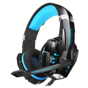 G9000 LED Light Wired Gaming Headset with Noise Reduction Microphone